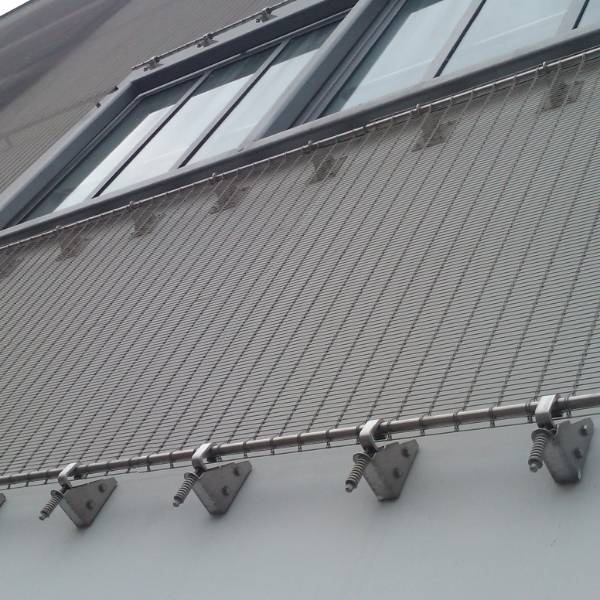 Argger architectural mesh for hospital exterior wall protection