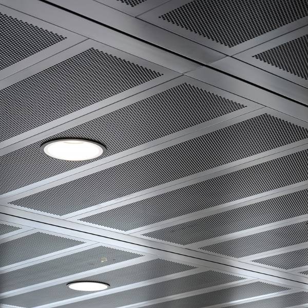 Argger architectural mesh functions as residential ceilings.