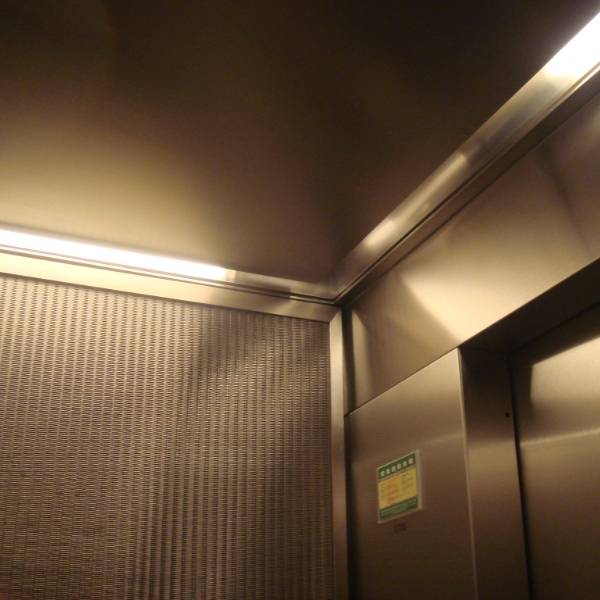 Argger architectural mesh for hotel elevator cab
