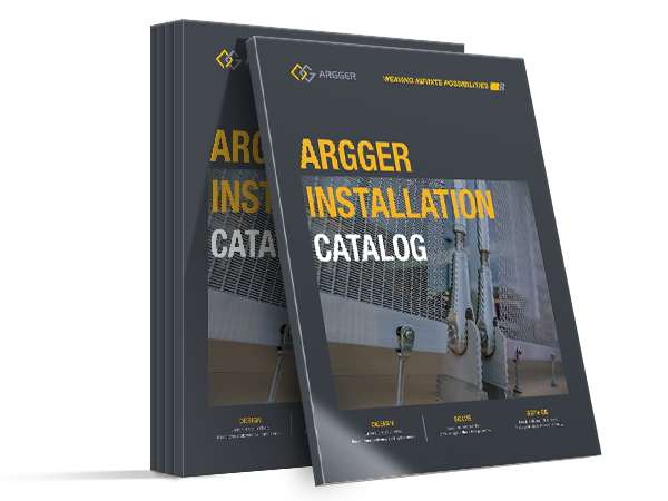 The front cover of Argger Installation Catalog