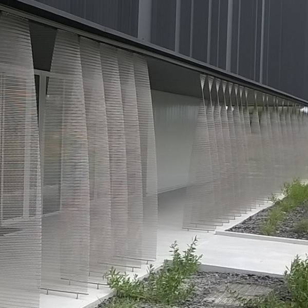 Argger architectural mesh for library sun shade