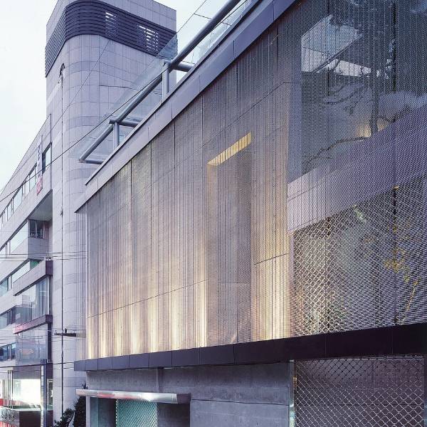 Argger architectural mesh are used as facades of building.