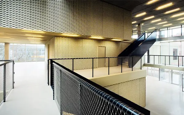 Theater wall covered with Argger decorative mesh