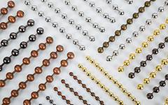 Metal bead curtain in 4 different types