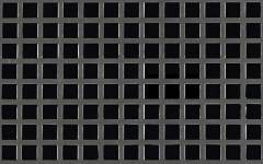 A square hole perforated metal sample