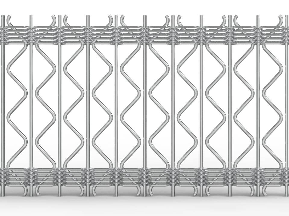 A front view of Ag weave spacing Athena-1730D