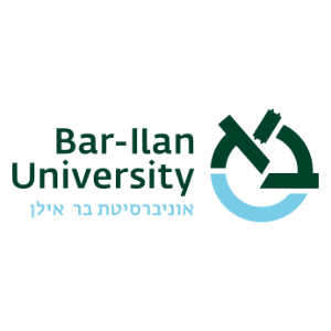 The logo of Bar-Ilan University.