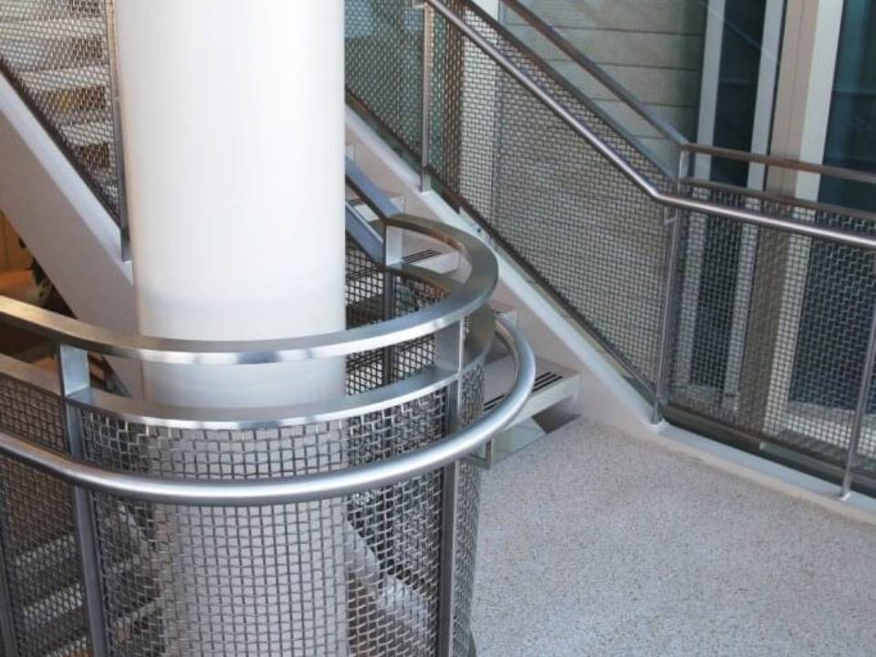 Argger decorative mesh for hospital security barrier