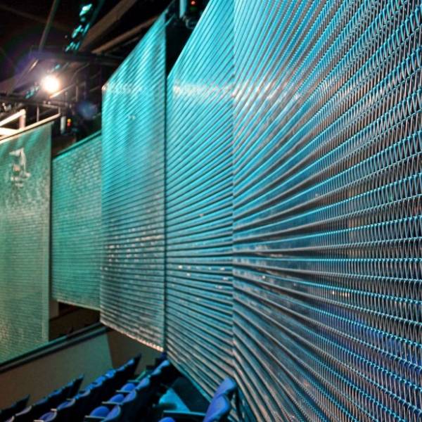 Argger decorative mesh for theater partitions