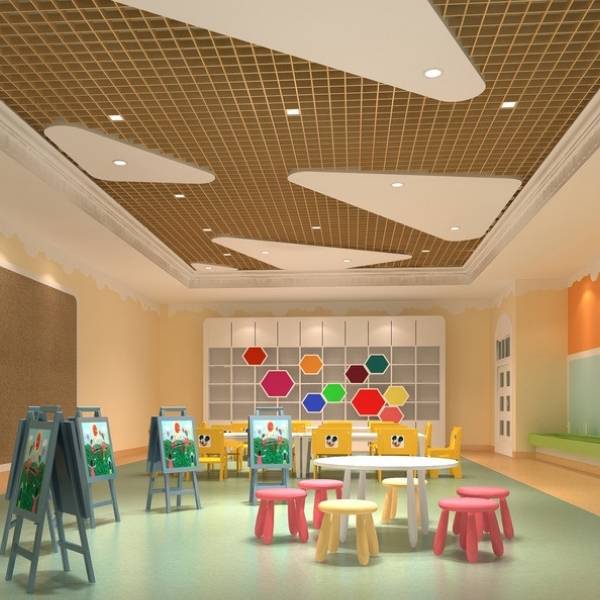 Argger decorative mesh for kindergarten studio ceiling