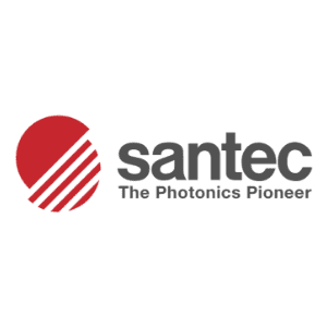 The logo of Santec.