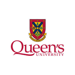 The logo of Queen's University.