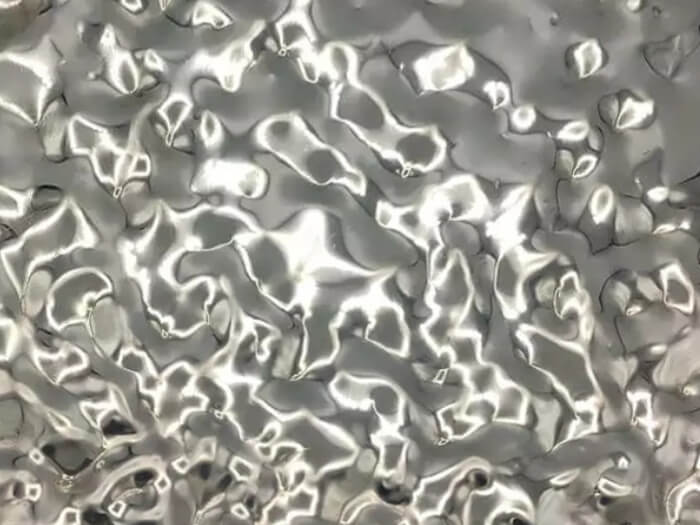  A piece of water ripple stainless steel sheet